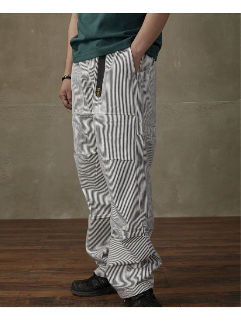 Loose Climbers' Pants - Stripe Non Stock Mfg. Co. L Stripe Pants W34